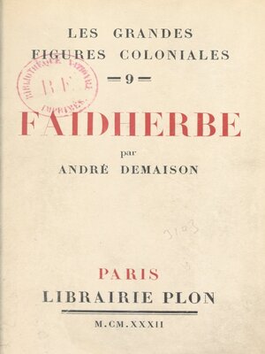 cover image of Faidherbe